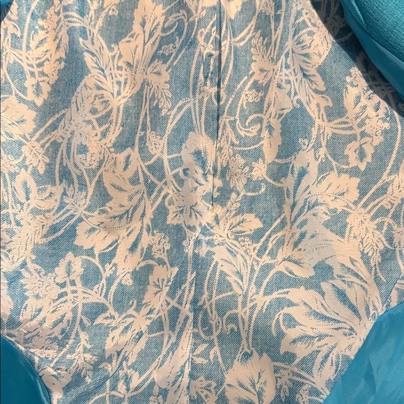 Chic Turquoise Women's Blazer - Picture 4 of 7